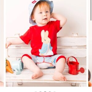 Peter Rabbit Seaside Summer Collection - Seaside Shorts and shirt